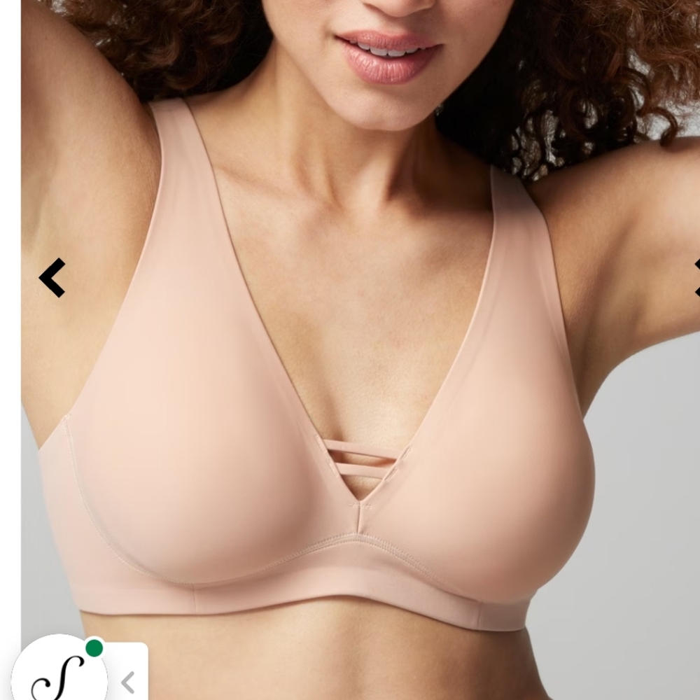 NWT Sonoma Essential Wireless Unlined Bra 40D.